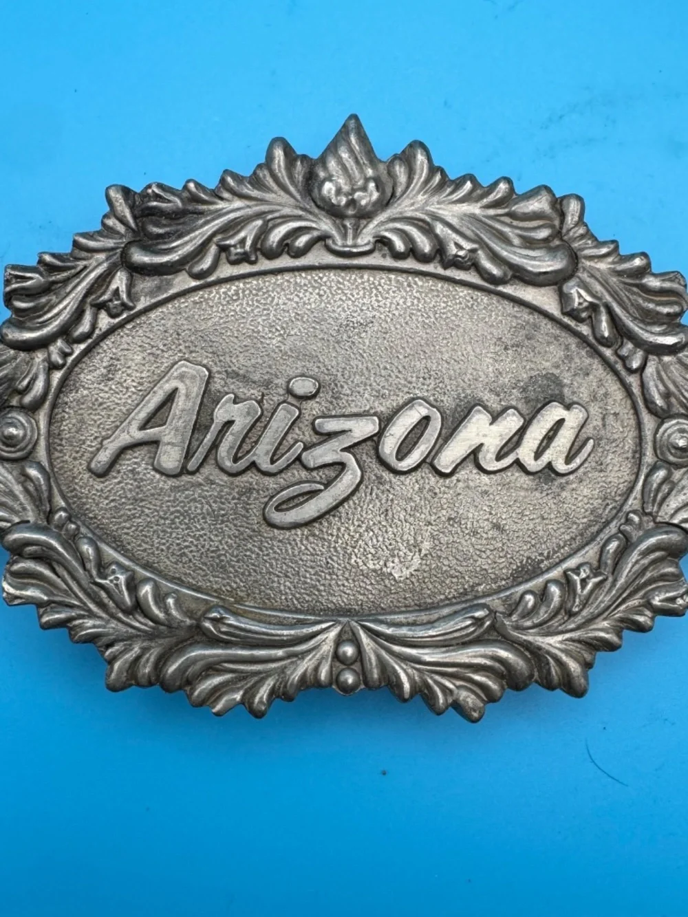Captain Hawks Sky Patrol Arizona Belt Buckle Vintage 1977